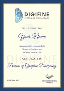 Digifine Certificate 9