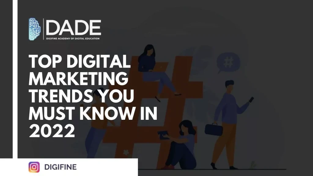 "Top Digital Marketing Trends You Must Know in 2022 "
