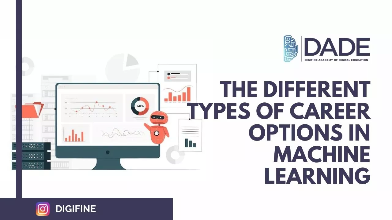 The different types of career options in Machine Learning